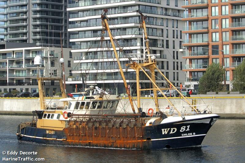 chloe b wd81 (Fishing vessel) - IMO , MMSI 250228470, Call Sign EI6792 under the flag of Ireland