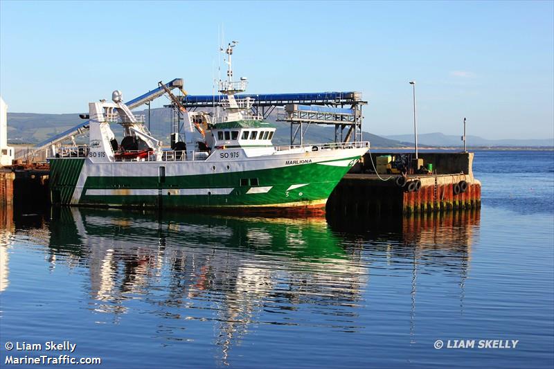 marliona (Fishing Vessel) - IMO 9321342, MMSI 250510000, Call Sign EIND under the flag of Ireland