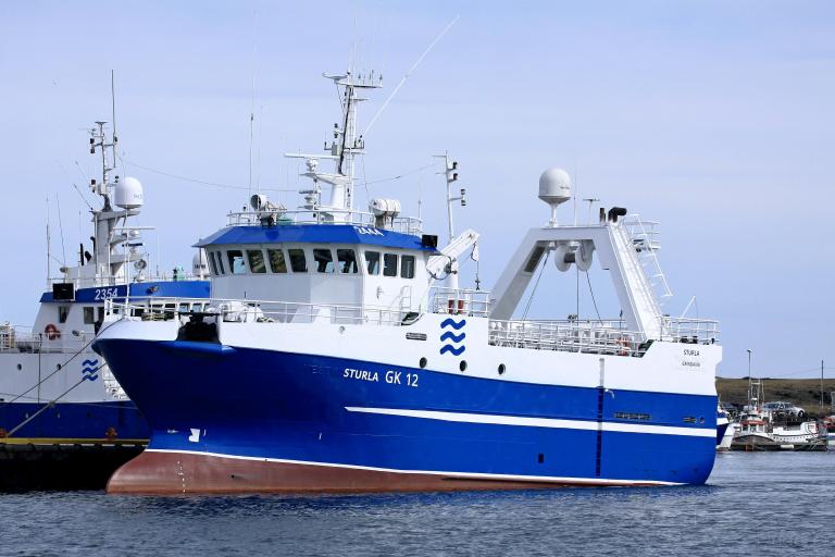 sturla (Fishing Vessel) - IMO 9382669, MMSI 251344000, Call Sign TFMK under the flag of Iceland