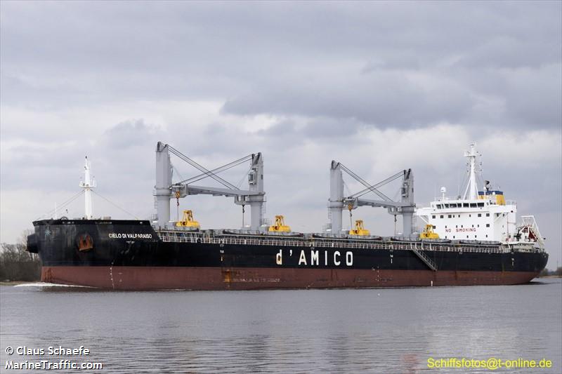 cielo di valparaiso (Bulk Carrier) - IMO 9663776, MMSI 256484000, Call Sign 9HA3928 under the flag of Malta