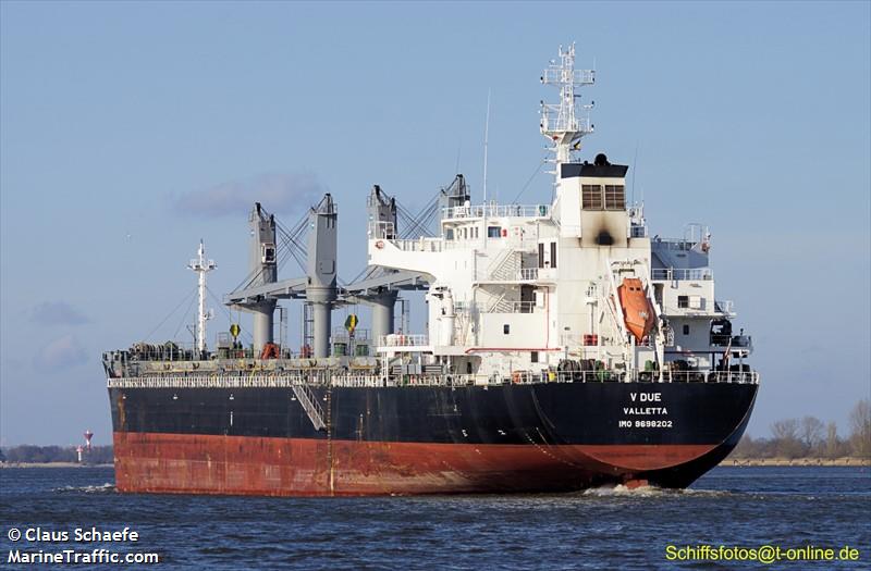 v due (Bulk Carrier) - IMO 9698202, MMSI 256919000, Call Sign 9HA4037 under the flag of Malta