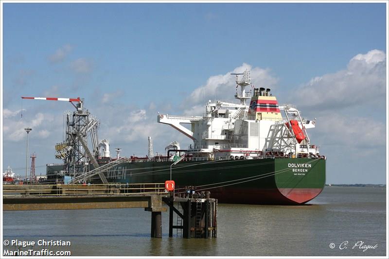 mt dolviken (Crude Oil Tanker) - IMO 9587192, MMSI 257077000, Call Sign LADK7 under the flag of Norway