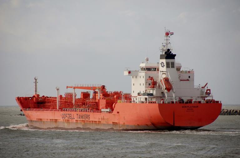 bow platinum (Chemical/Oil Products Tanker) - IMO 9777383, MMSI 257288000, Call Sign LADG8 under the flag of Norway