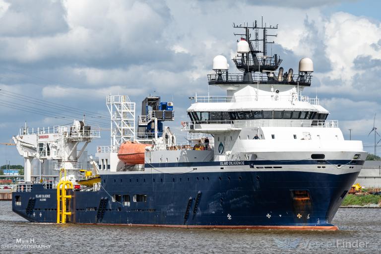 island diligence (Offshore Tug/Supply Ship) - IMO 9759903, MMSI 258687000, Call Sign LAVG7 under the flag of Norway