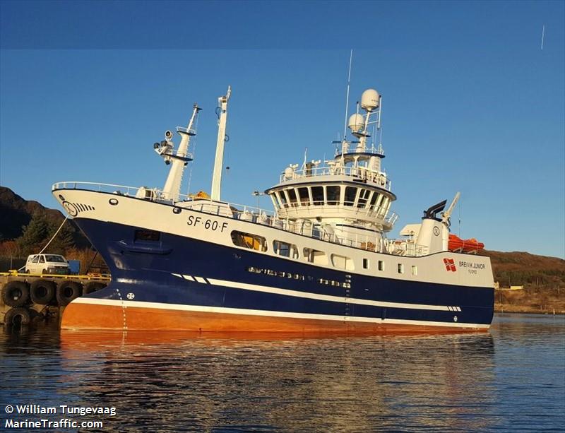 breivik junior (Fishing Vessel) - IMO 9787297, MMSI 258797000, Call Sign LDZC under the flag of Norway