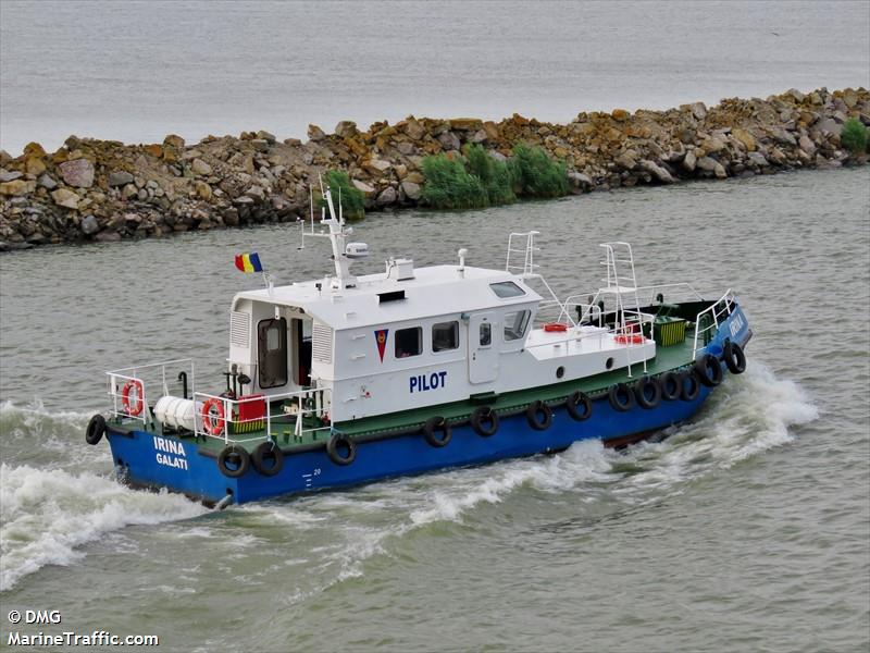 irina (Pilot) - IMO , MMSI 264900324, Call Sign YQPP under the flag of Romania