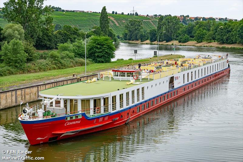 thurgau casanova (Passenger ship) - IMO , MMSI 269057329, Call Sign HE7329 under the flag of Switzerland