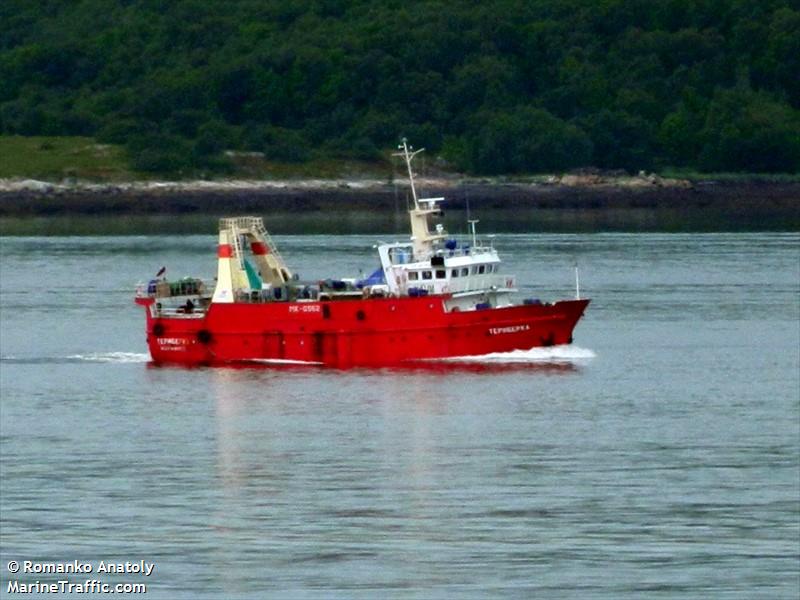 teriberka (Fishing Vessel) - IMO 9826079, MMSI 273394210, Call Sign UAUM under the flag of Russia