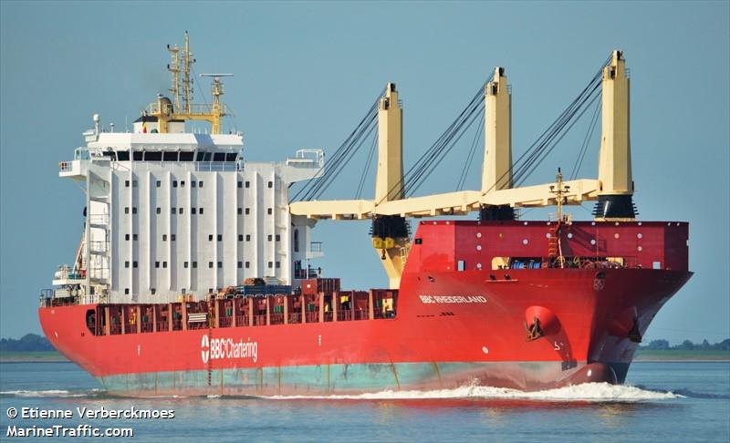 bbc rheiderland (General Cargo Ship) - IMO 9614696, MMSI 305276000, Call Sign V2HI6 under the flag of Antigua & Barbuda