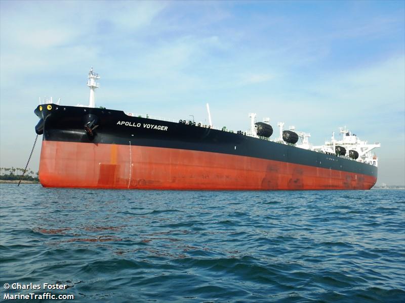 apollo voyager (Crude Oil Tanker) - IMO 9878890, MMSI 311000902, Call Sign C6EI3 under the flag of Bahamas