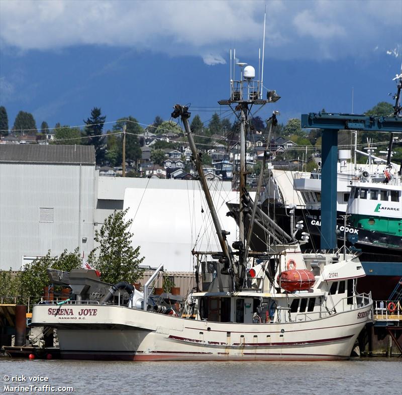 serena joye (Fishing vessel) - IMO , MMSI 316002916, Call Sign VB 3539 under the flag of Canada