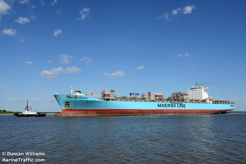 maersk pittsburgh (Container Ship) - IMO 9342176, MMSI 338071000, Call Sign WMPP under the flag of USA