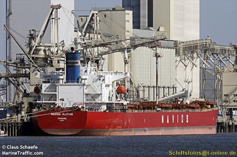 navios alegria (Bulk Carrier) - IMO 9284893, MMSI 352892000, Call Sign H9GP under the flag of Panama