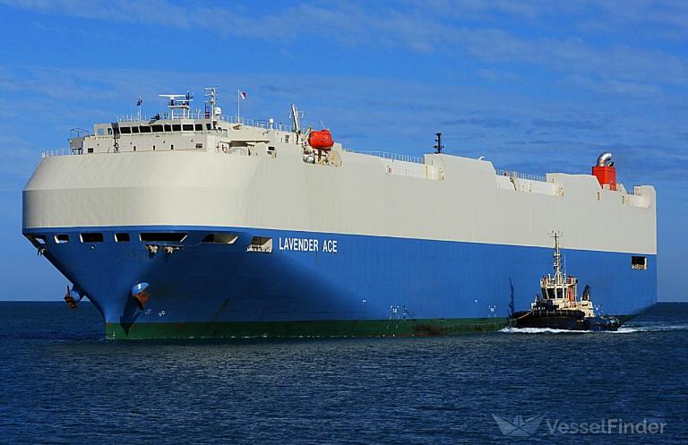 lavender ace (Vehicles Carrier) - IMO 9363948, MMSI 353332000, Call Sign 3FFS3 under the flag of Panama