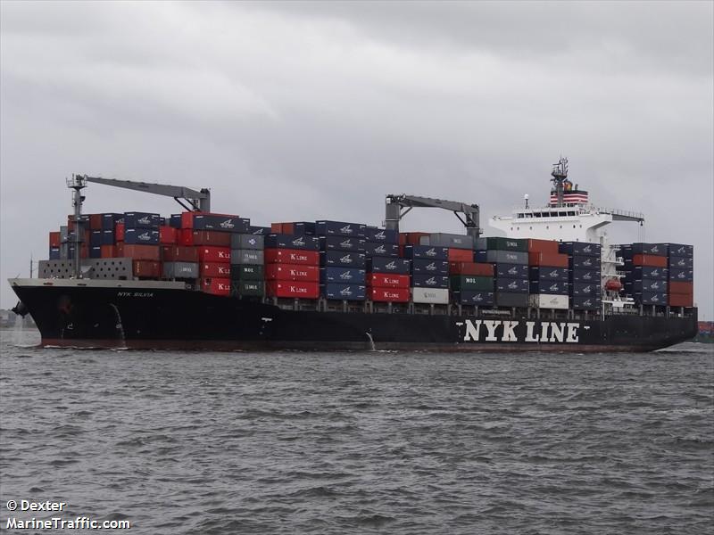 nyk silvia (Container Ship) - IMO 9419656, MMSI 353690000, Call Sign 3FNU3 under the flag of Panama