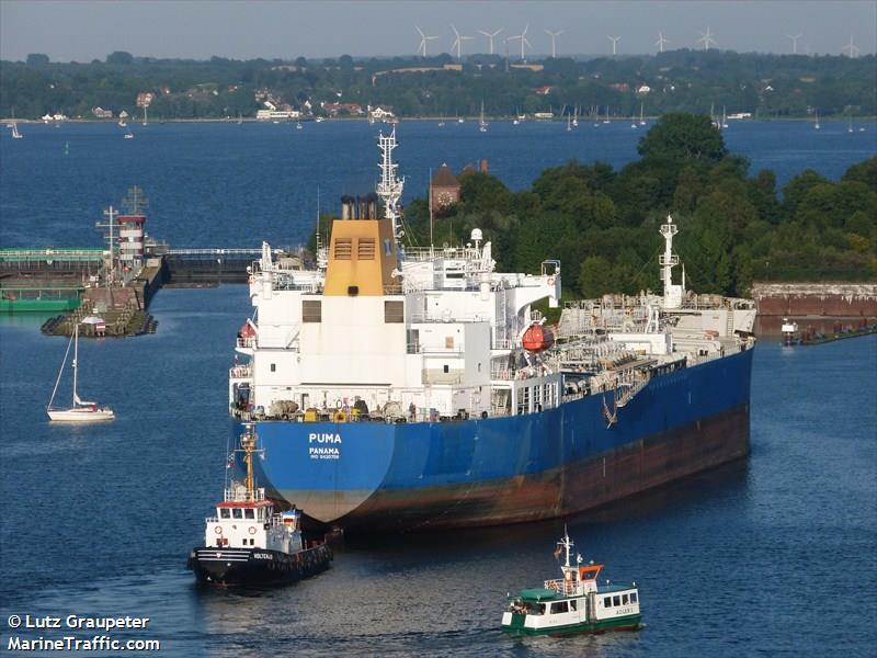puma (Chemical/Oil Products Tanker) - IMO 9420758, MMSI 357383000, Call Sign 3FBH2 under the flag of Panama