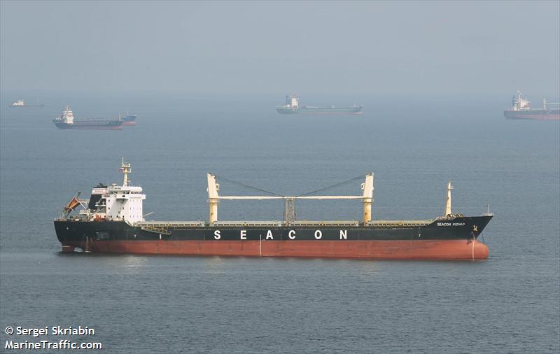 seacon rizhao (Bulk Carrier) - IMO 9588433, MMSI 357490000, Call Sign 3FRM4 under the flag of Panama