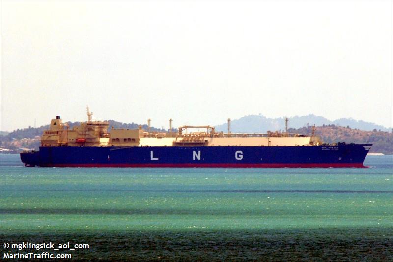 hyundai ecopia (LNG Tanker) - IMO 9372999, MMSI 370983000, Call Sign 3FYK under the flag of Panama