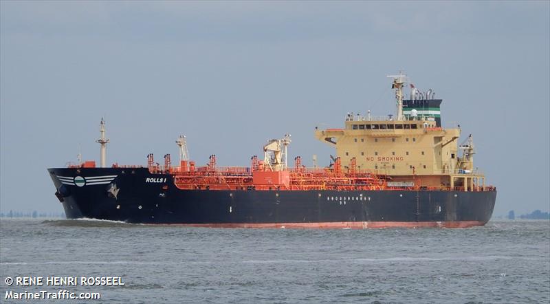 rolls i (Chemical/Oil Products Tanker) - IMO 9296119, MMSI 374496000, Call Sign 3FFP7 under the flag of Panama