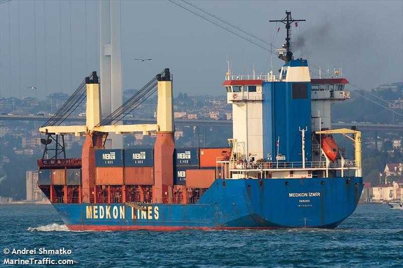medkon izmir (General Cargo Ship) - IMO 9103374, MMSI 374818000, Call Sign H88Z under the flag of Panama