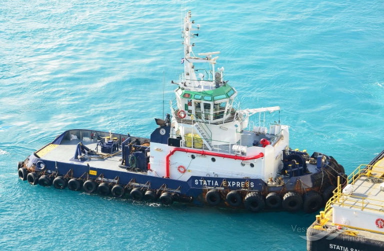 statia express (Tug) - IMO 9417971, MMSI 378113058, Call Sign ZJL2064 under the flag of British Virgin Islands