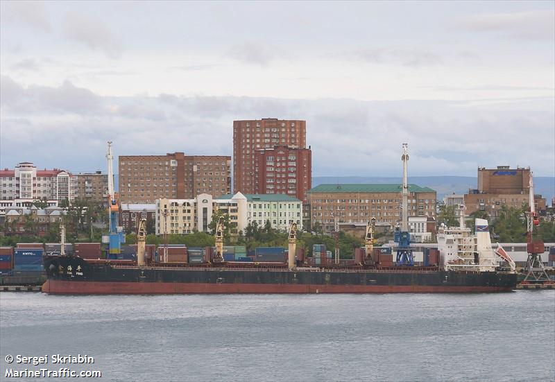 jin hai ping (Bulk Carrier) - IMO 9591040, MMSI 413700260, Call Sign BVLO under the flag of China