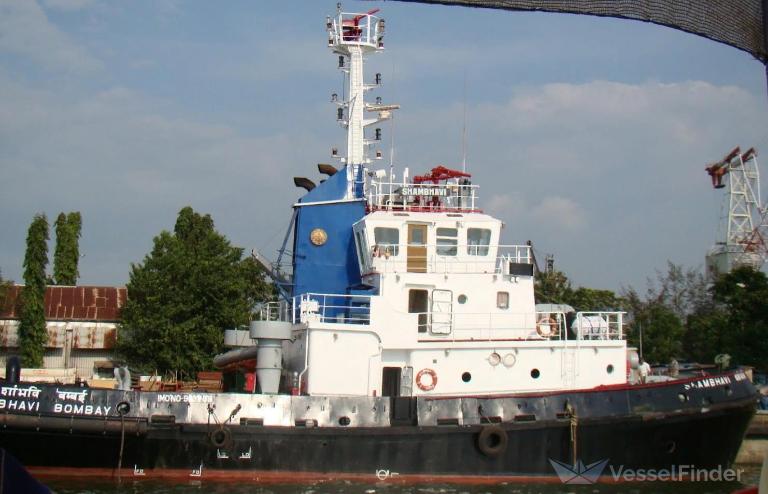 sambhavi (Tug) - IMO 9113769, MMSI 419091700, Call Sign VTGJ under the flag of India