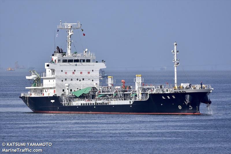 nissho maru (Oil Products Tanker) - IMO 9559664, MMSI 431001006, Call Sign JD2955 under the flag of Japan