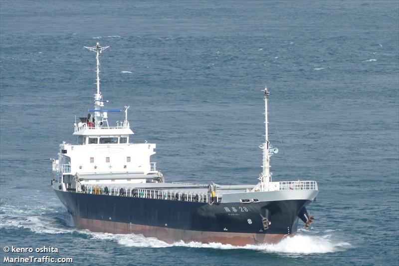 kuniki 28 (Cargo ship) - IMO , MMSI 431001704, Call Sign JD3092 under the flag of Japan