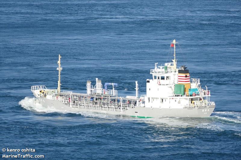 kaisho maru (Chemical Tanker) - IMO 9852327, MMSI 431011295, Call Sign JD4377 under the flag of Japan