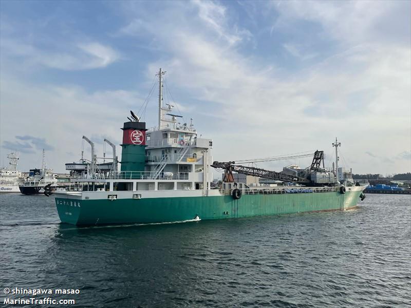 houraimaru no28 (Cargo ship) - IMO , MMSI 431015302, Call Sign JD4801 under the flag of Japan