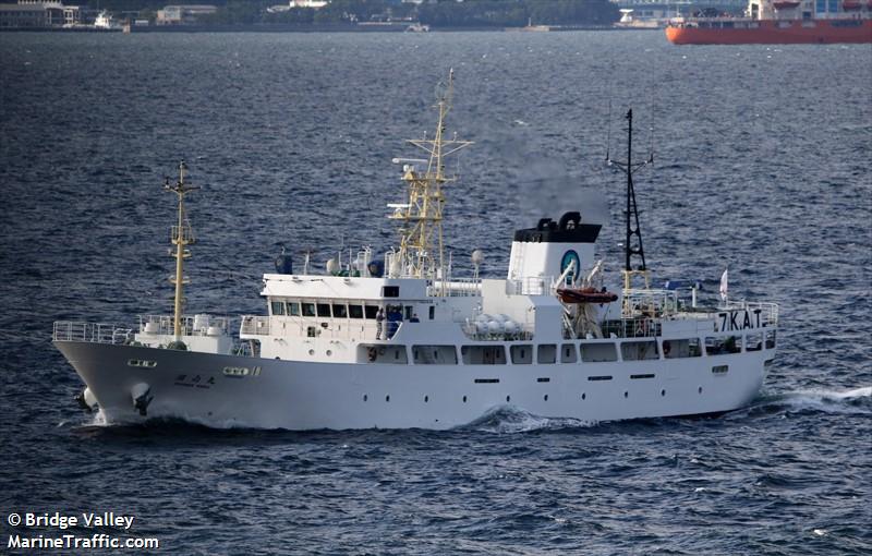 shonan maru (Training Ship) - IMO 9820532, MMSI 431765000, Call Sign 7KAT under the flag of Japan