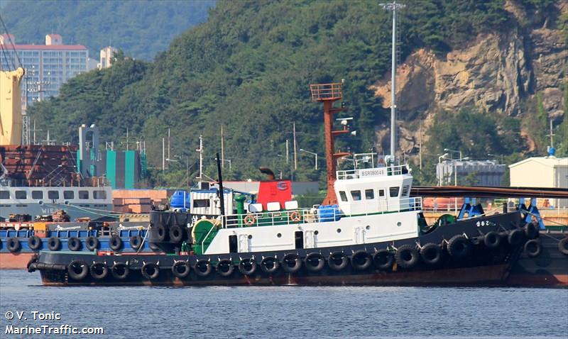 dae rim no.1 (Towing vessel (tow>200)) - IMO , MMSI 440120570, Call Sign 080048 under the flag of Korea