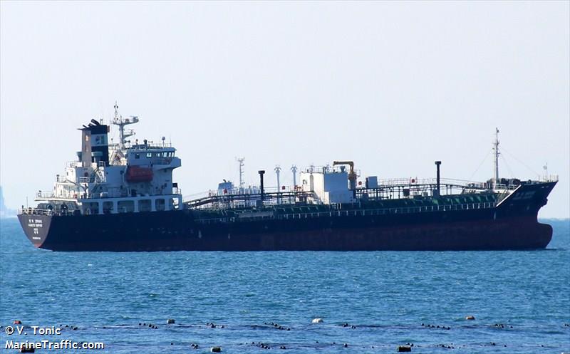 hanyu empire (Bitumen Tanker) - IMO 9561112, MMSI 441652000, Call Sign DSQP2 under the flag of Korea