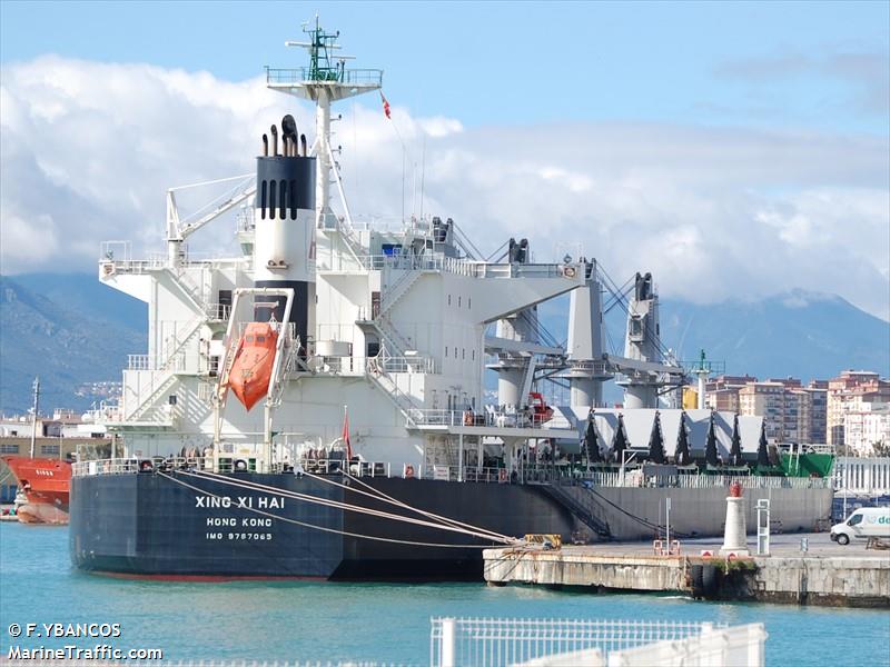 xing xi hai (Bulk Carrier) - IMO 9767065, MMSI 477439700, Call Sign VRPU9 under the flag of Hong Kong