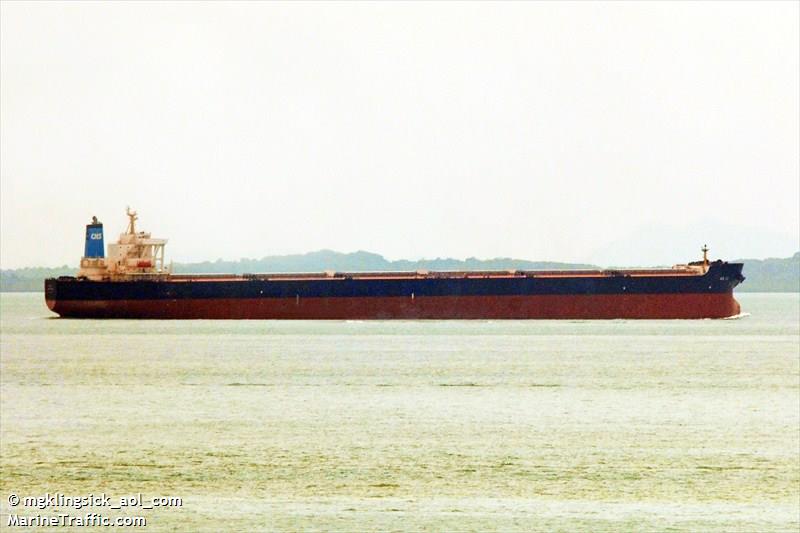 he li (Bulk Carrier) - IMO 9341287, MMSI 477746100, Call Sign VRHT7 under the flag of Hong Kong