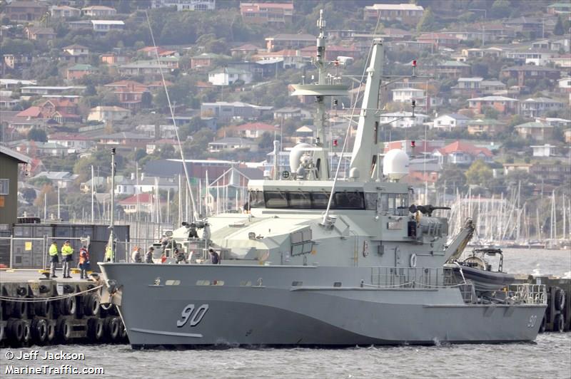 hmas broome (Unknown) - IMO , MMSI 503212000, Call Sign VKPH under the flag of Australia