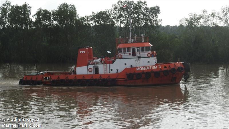 tb momentum 11 (Tug) - IMO 8690344, MMSI 525012280, Call Sign YDA3449 under the flag of Indonesia