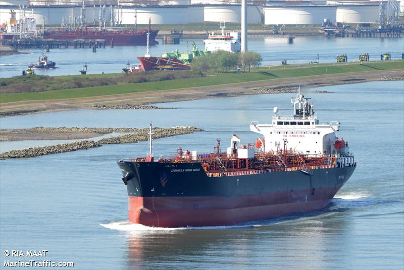 chembulk virgingorda (Chemical/Oil Products Tanker) - IMO 9294288, MMSI 538006573, Call Sign V7OQ2 under the flag of Marshall Islands