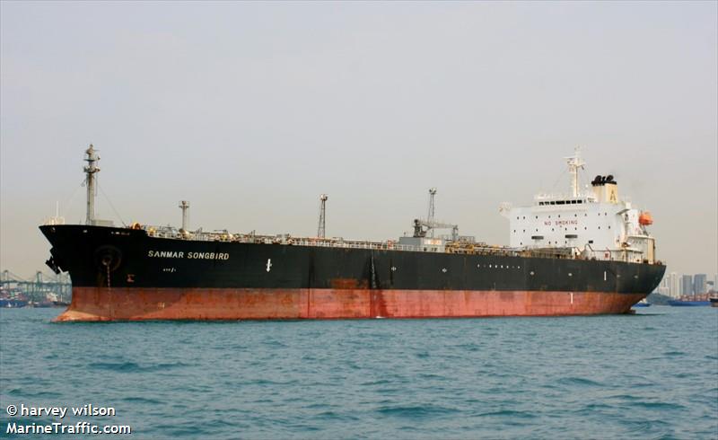 sanmar songbird (Oil Products Tanker) - IMO 9259264, MMSI 538007248, Call Sign V7AW7 under the flag of Marshall Islands