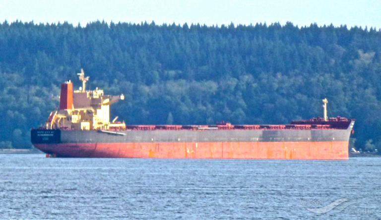 hl saldanha bay (Bulk Carrier) - IMO 9458377, MMSI 538008115, Call Sign V7EC5 under the flag of Marshall Islands