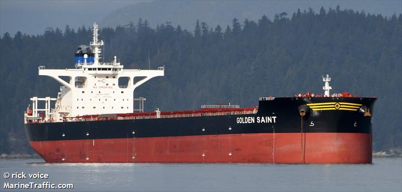 golden saint (Bulk Carrier) - IMO 9847982, MMSI 538008660, Call Sign V7A2632 under the flag of Marshall Islands