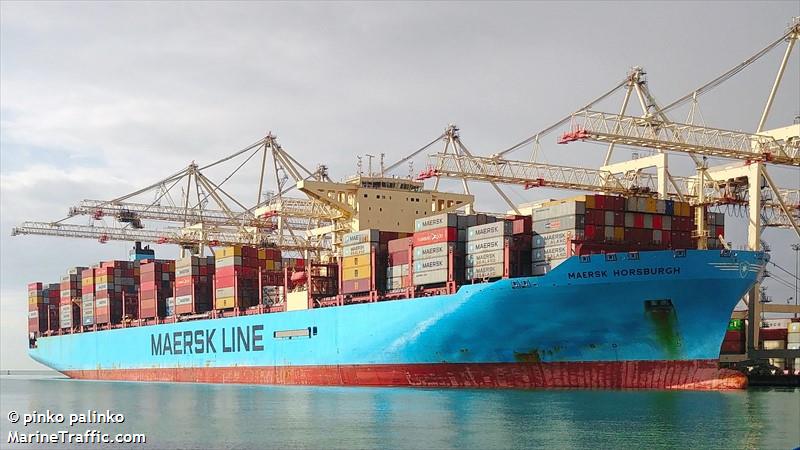 maersk horsburgh (Container Ship) - IMO 9784269, MMSI 563026700, Call Sign 9V5394 under the flag of Singapore