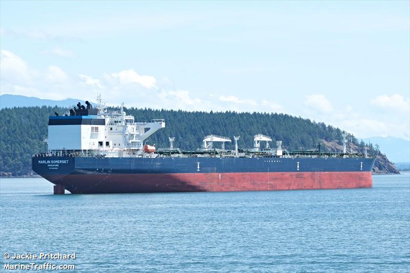 marlin somerset (Crude Oil Tanker) - IMO 9835850, MMSI 563072100, Call Sign 9V5871 under the flag of Singapore