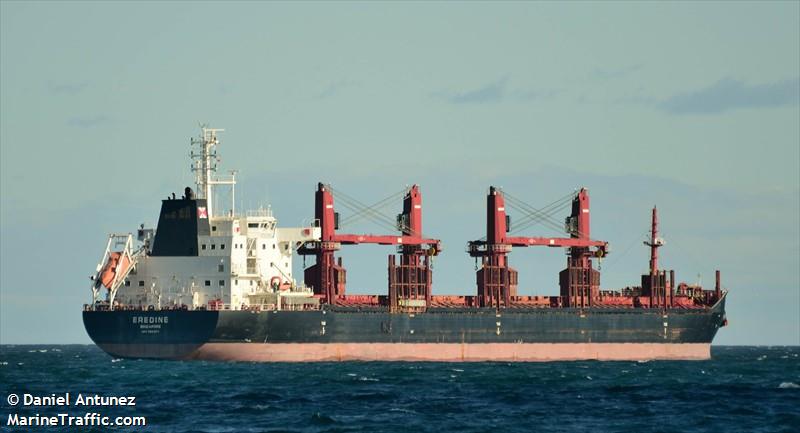 eredine (Bulk Carrier) - IMO 9681871, MMSI 564618000, Call Sign 9V8850 under the flag of Singapore