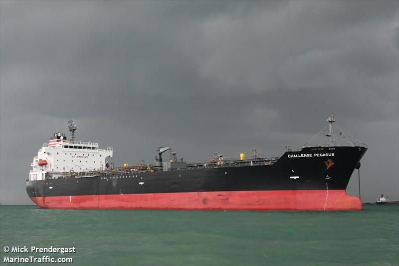 challenge pegasus (Chemical/Oil Products Tanker) - IMO 9349198, MMSI 565528000, Call Sign 9VBU6 under the flag of Singapore