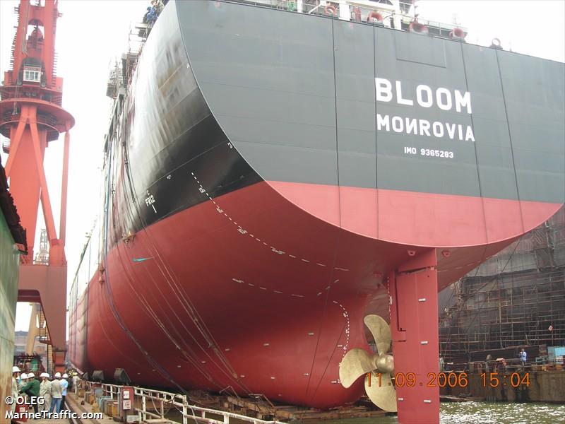 bloom (Chemical/Oil Products Tanker) - IMO 9365283, MMSI 636013026, Call Sign A8KC2 under the flag of Liberia