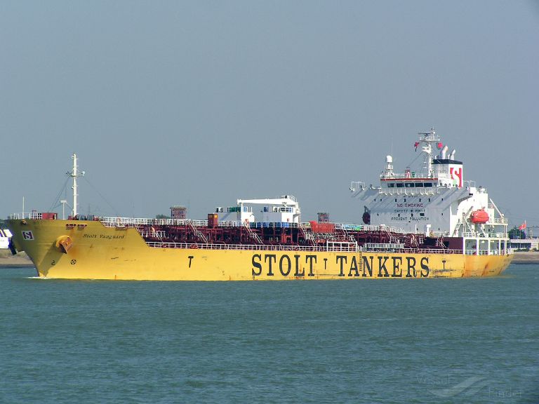 stolt vanguard (Chemical/Oil Products Tanker) - IMO 9274305, MMSI 636015366, Call Sign D5AF5 under the flag of Liberia