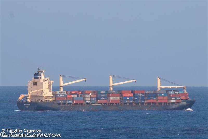 groton (Container Ship) - IMO 9246310, MMSI 636017309, Call Sign ELZY3 under the flag of Liberia