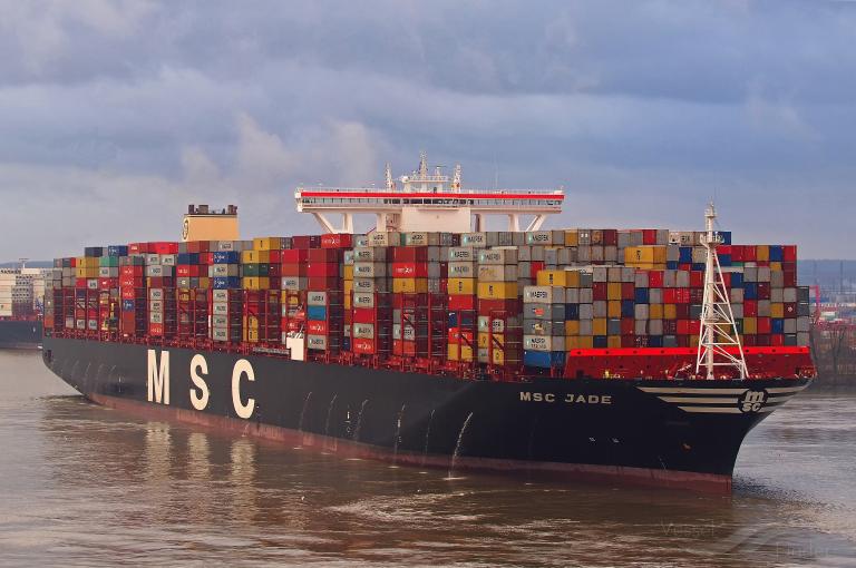 msc jade (Container Ship) - IMO 9762326, MMSI 636017506, Call Sign D5LH6 under the flag of Liberia